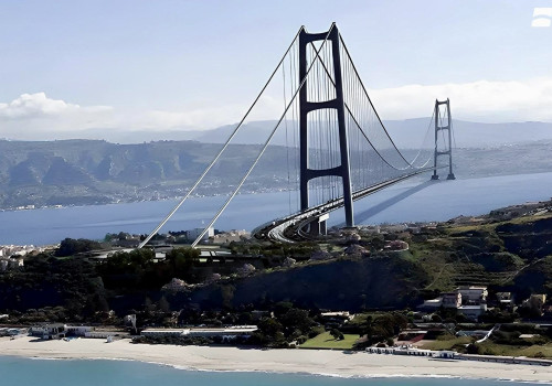Brücke über die Straße von Messina, es geht los: Baustellen ab September. Kosten werden 13,5 Milliarden betragen.